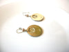 Vintage KC Stamped Enameled Earrings 121520