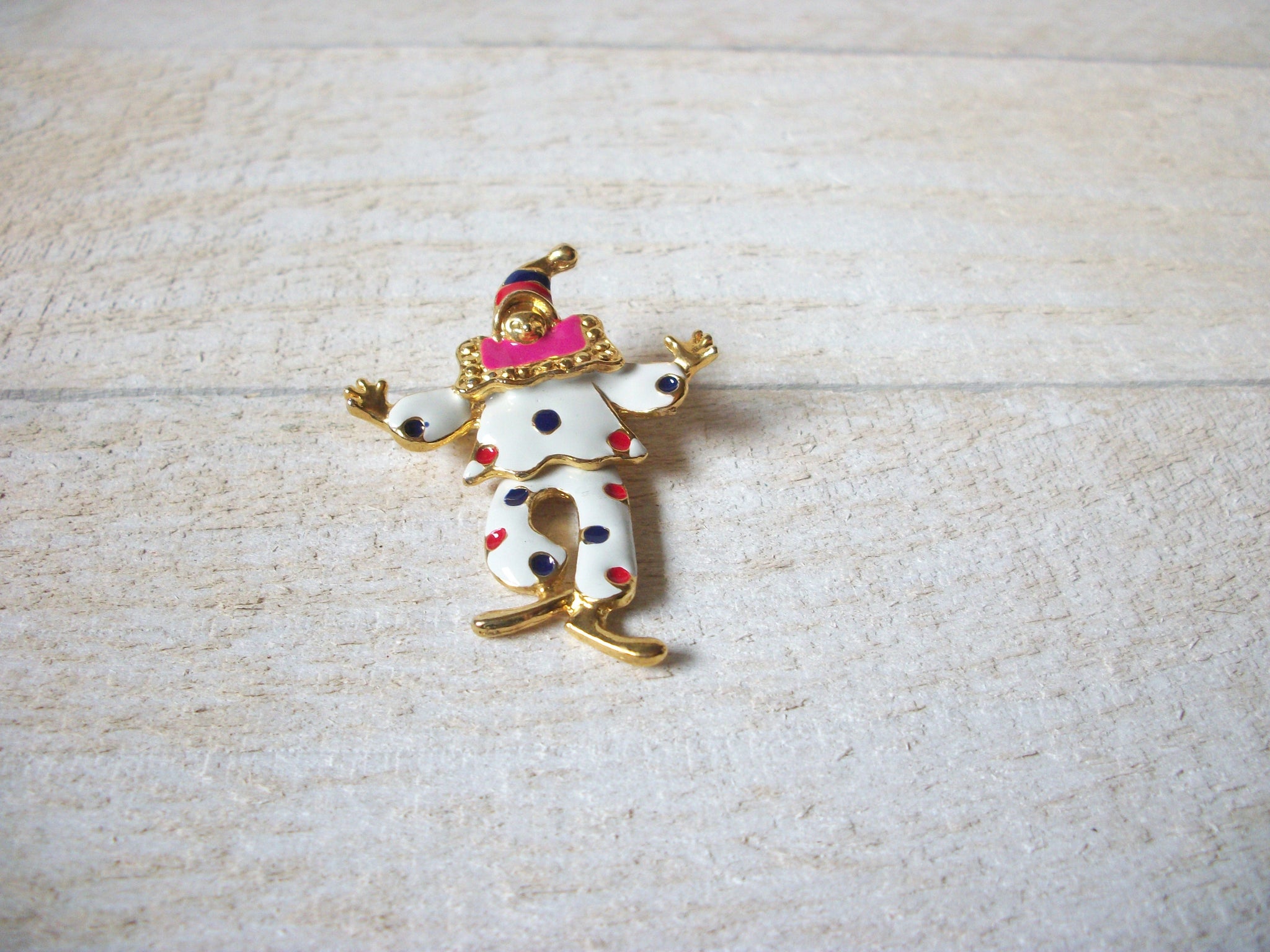 Retro Clown Brooch 60820