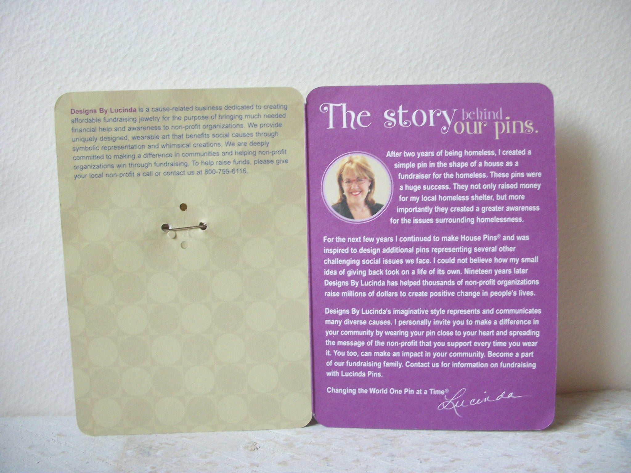 Designs By Lucinda, Rare Butterfly Lucinda Pins 60820