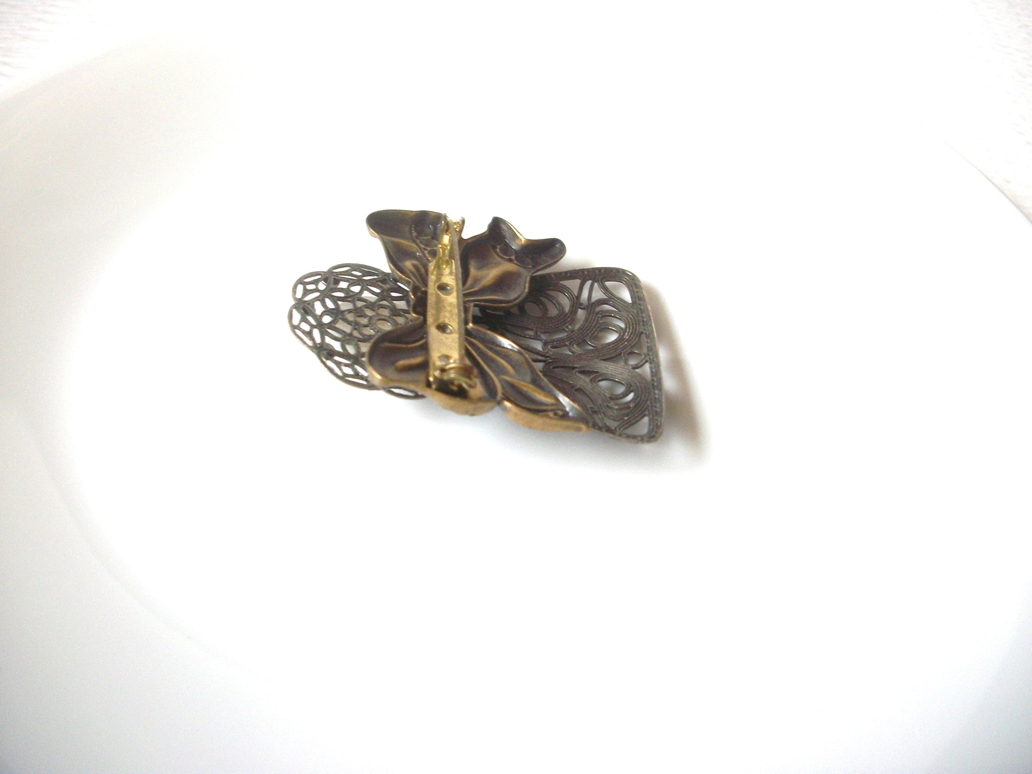 Hand Made Vintage Angel Brooch Pin 121620