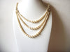 Vintage Faux Pearl Necklace 60720