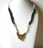 Retro Green Necklace 60720