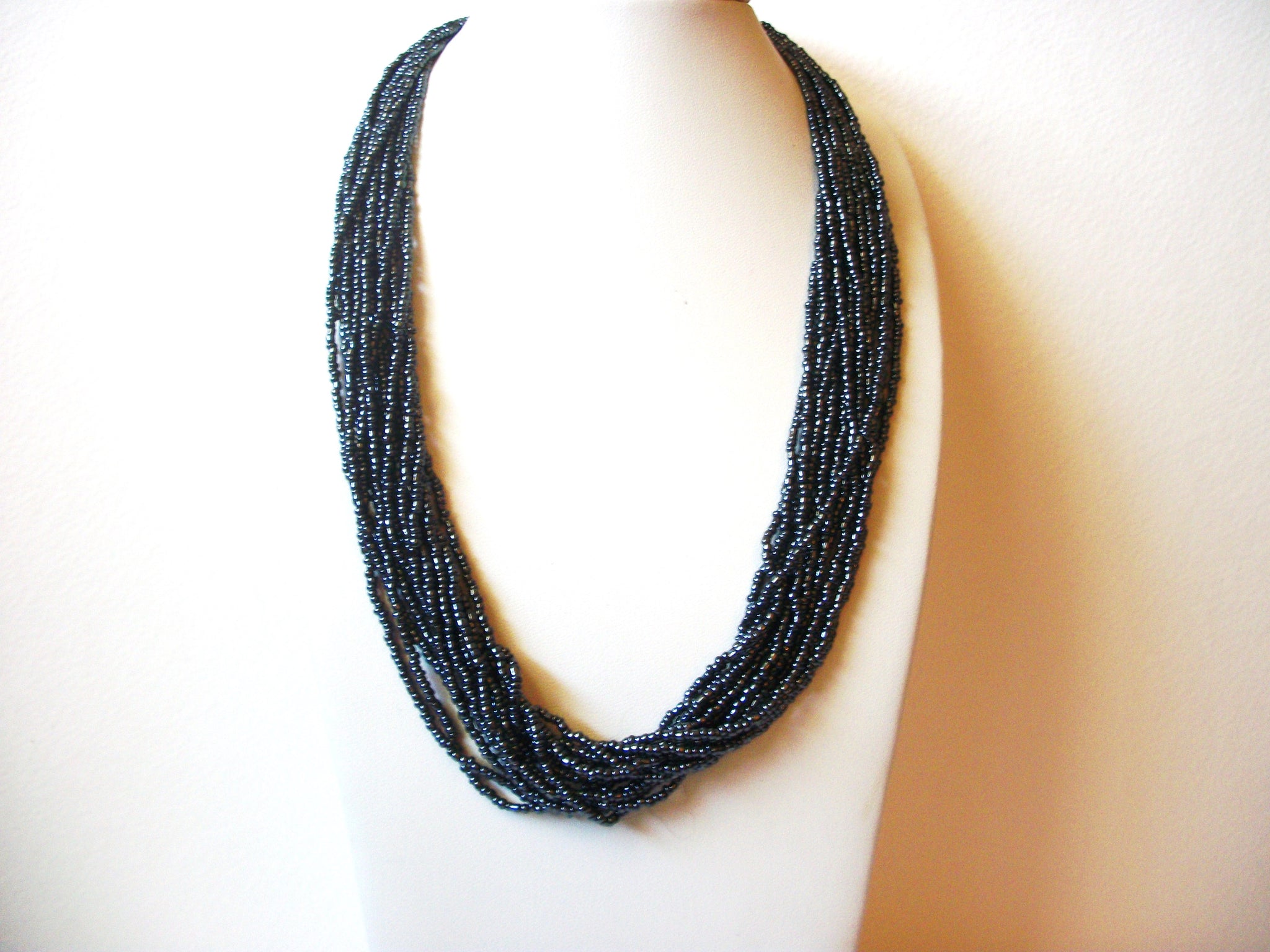 Multi Strand Glass Beads Necklace 121720