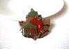 RARE House Pins By Lucinda Fall Maple Leaf House Pins By Lucinda Brooch Pin 121620