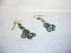 Vintage Chandelier Rhinestone Earrings 61520