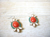Retro Orange Earrings 61020