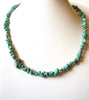 Vintage Southwestern Turquoise Stone Chips Necklace 62020