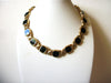 Vintage Gold Black Necklace 61020