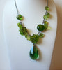 Retro Green Garden Vine Necklace 61320
