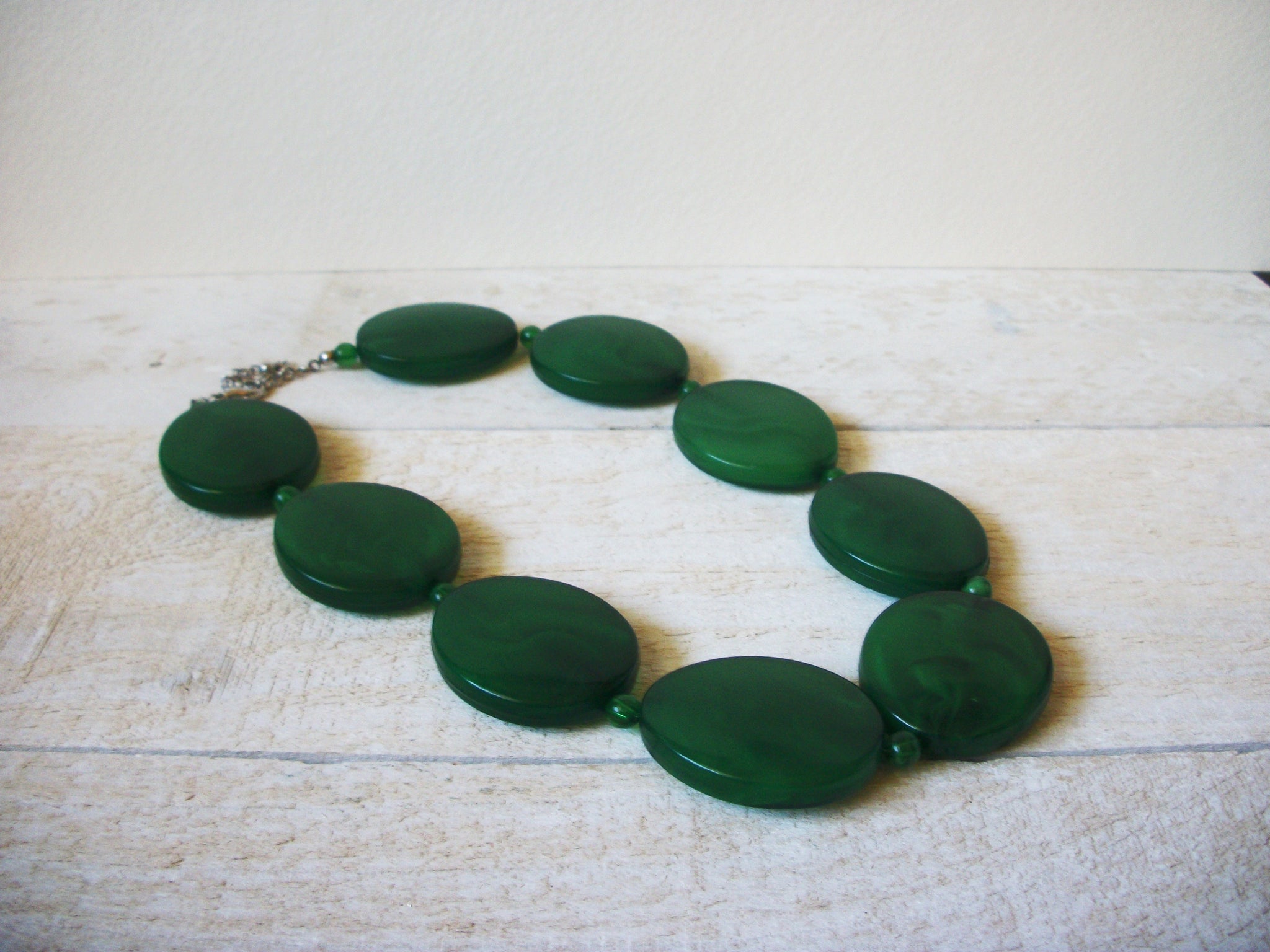 Retro Dark Green Necklace 61020