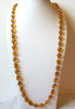 Vintage Amber Golden Necklace 61620