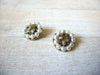 Vintage Celebrity NY Pearl Cluster Earrings 61020
