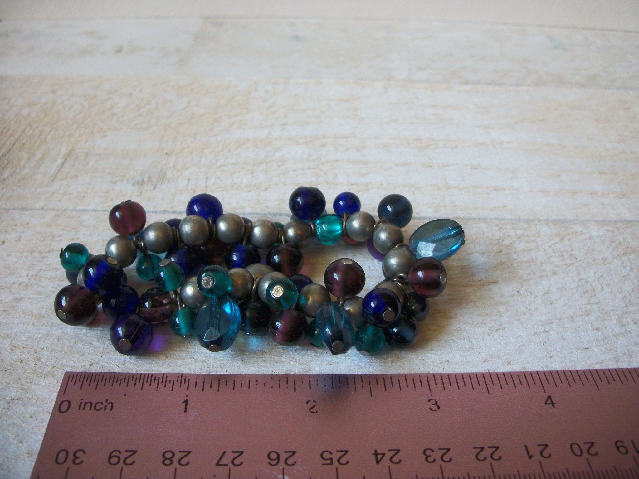 Hand Made Glass Beads Bracelet 61820