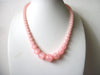 1950s Pink Moon Glow Necklace 61720