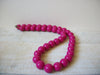 Retro 1980s Bright Pink Necklace 61320
