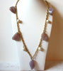 Vintage Lucite Pearls Necklace 61920