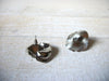 Vintage Chunky Silver Toned Earrings 61020