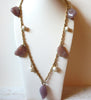 Vintage Lucite Pearls Necklace 61920