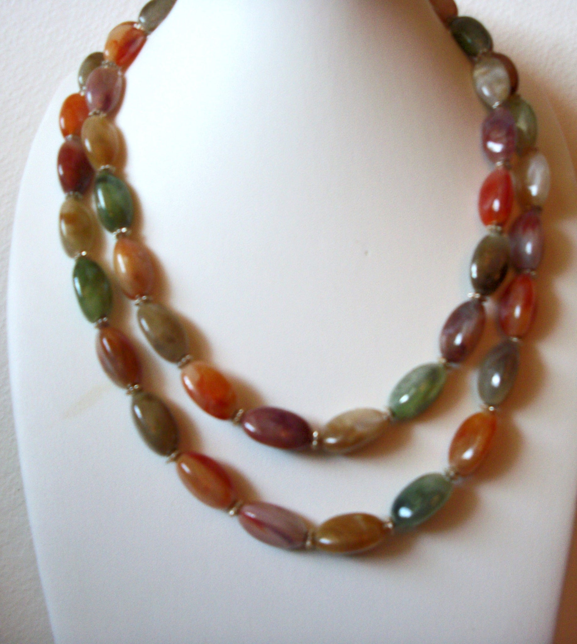 Vintage 36 Inch Lucite Necklace 62620