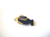 Vintage Hand Molded Little Beekeeper Brooch Pin 121320