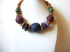 Bohemian Wood Shorter Length Necklace 61820