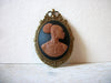 Hand Made Queen Pendant Brooch 62120