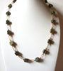 Vintage Aventurine Stone Necklace 62320