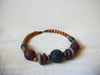 Bohemian Wood Shorter Length Necklace 61820