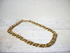 Vintage Gold Toned Links Necklace 61020