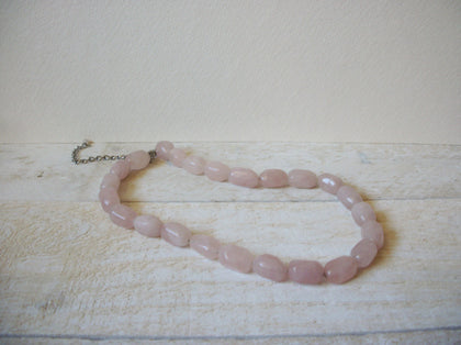 Vintage Rose Quartz Necklace 61420