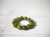 Retro Olive Lucite Beads Bracelet 62420