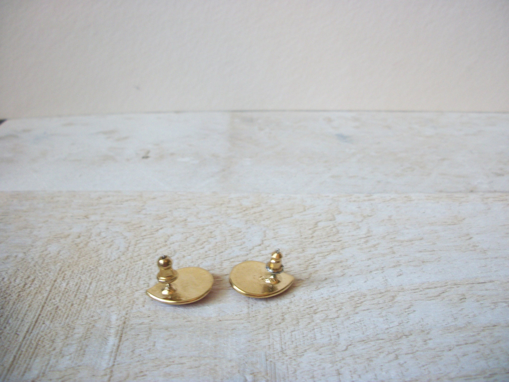 Smaller Retro Red Gold Earrings 70420