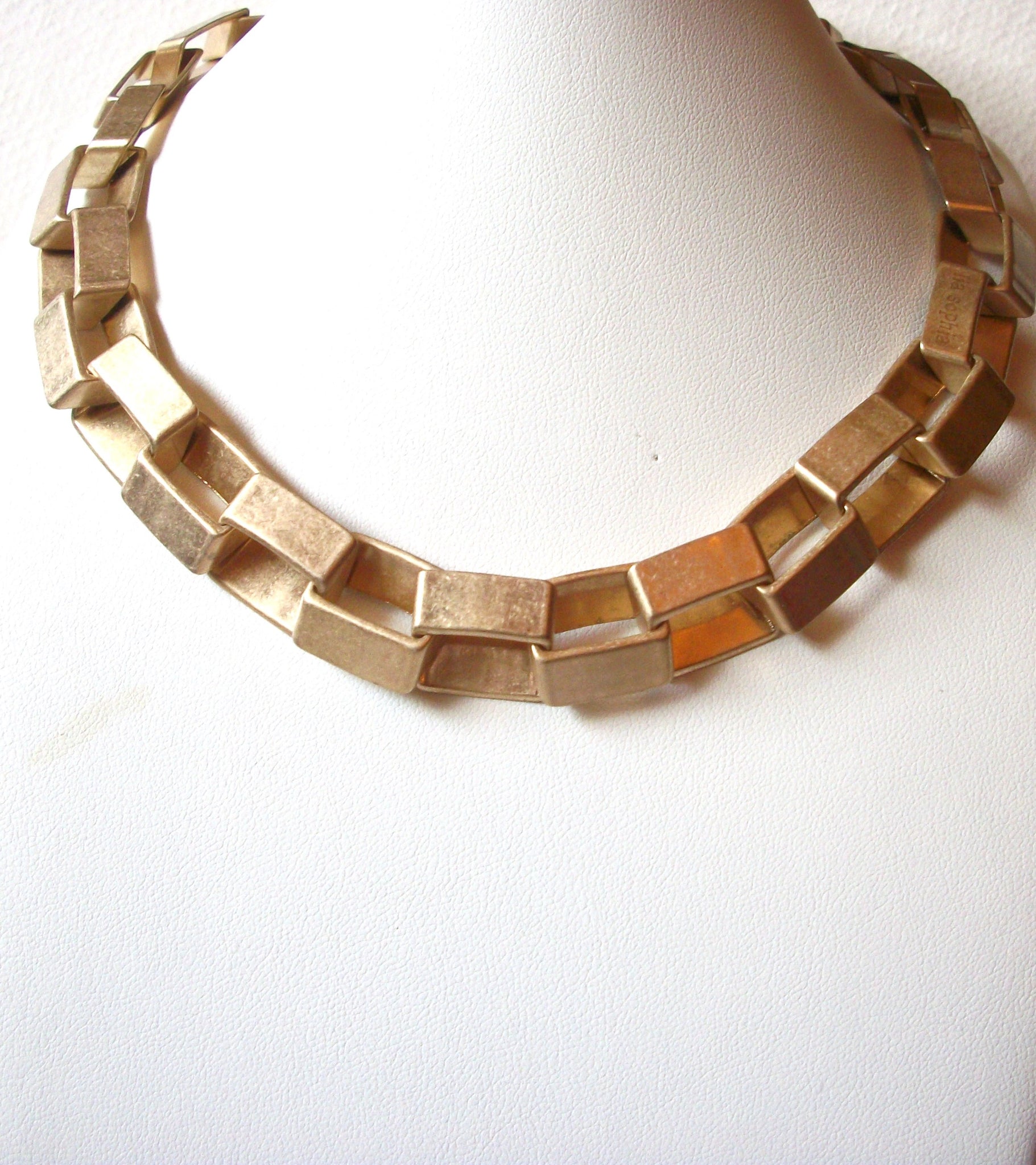 Retro LIA SOPHIA Gold Toned Necklace 62220