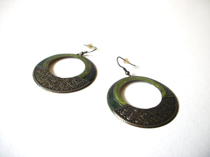 BOHO Bohemian Olive Bronze Earrings 70820