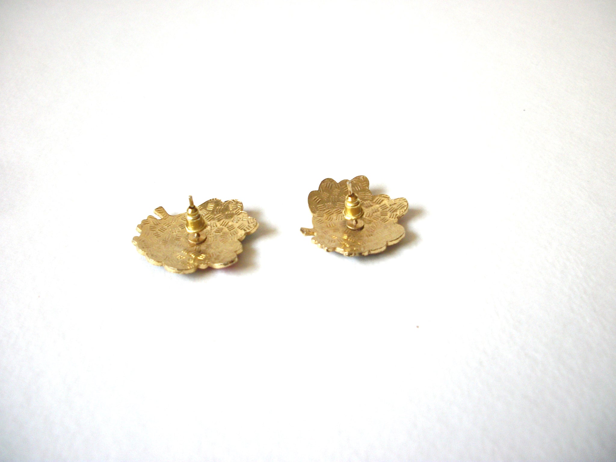 Vintage 1960s Cloisonne Earrings 70820