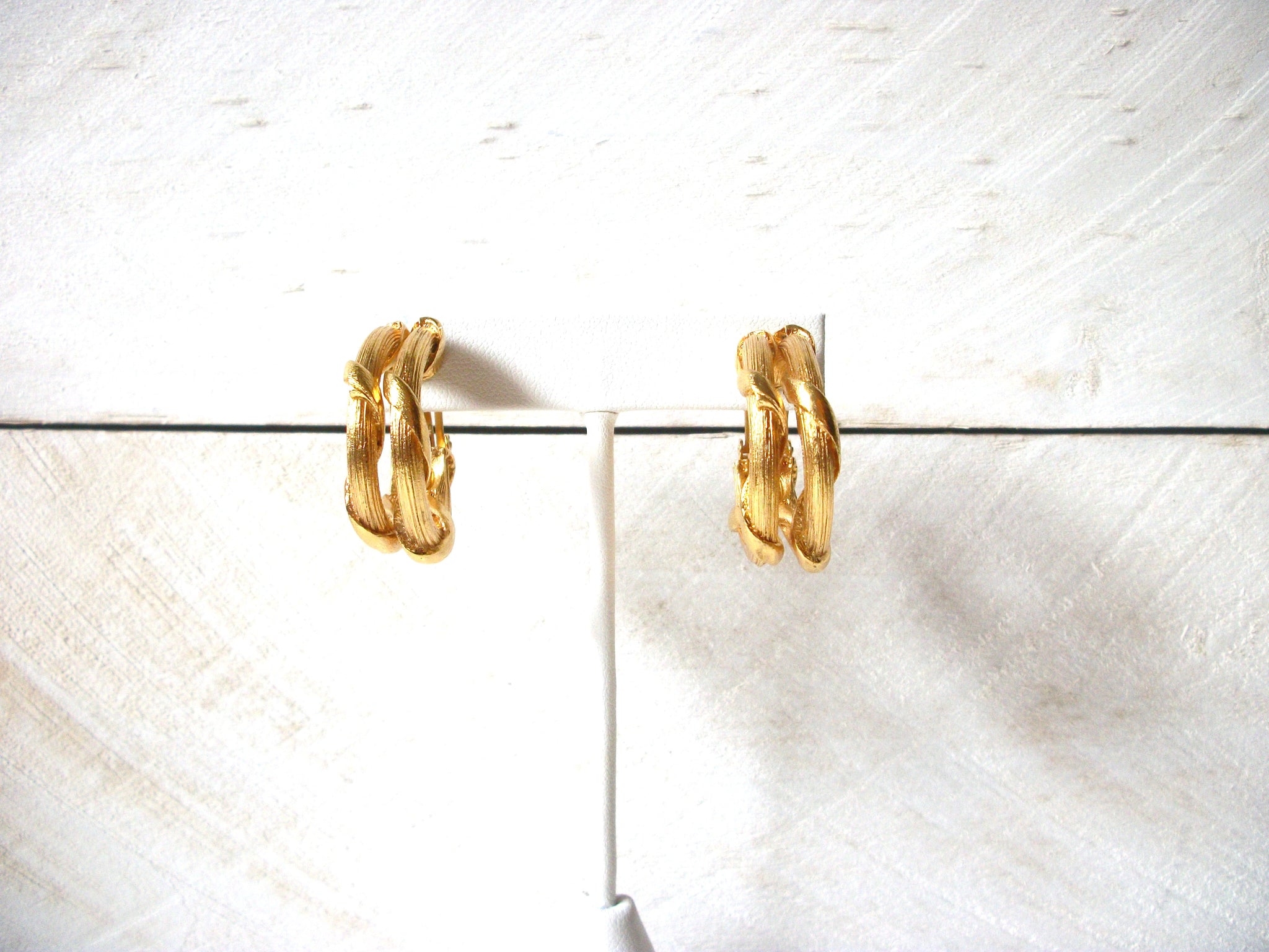 Vintage Couture Runway Earrings 70820
