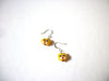 Vintage Cat Glass Earrings 71020