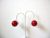 Retro Red Earrings 101020