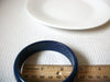 Retro Dark Blue Bangle Bracelet 101020