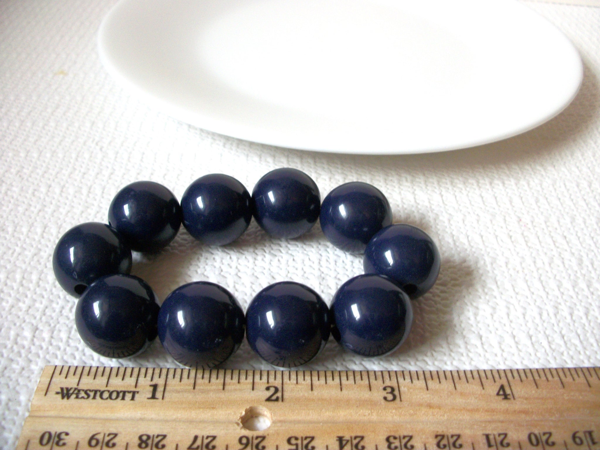 Retro Dark Blue Gumball Bracelet 101020