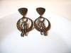 Bohemian Bronze Dangle Earrings 71020