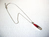 Retro Red Clear Rhinestones Necklace 101020