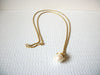 Vintage Glass Pearl Necklace 101020