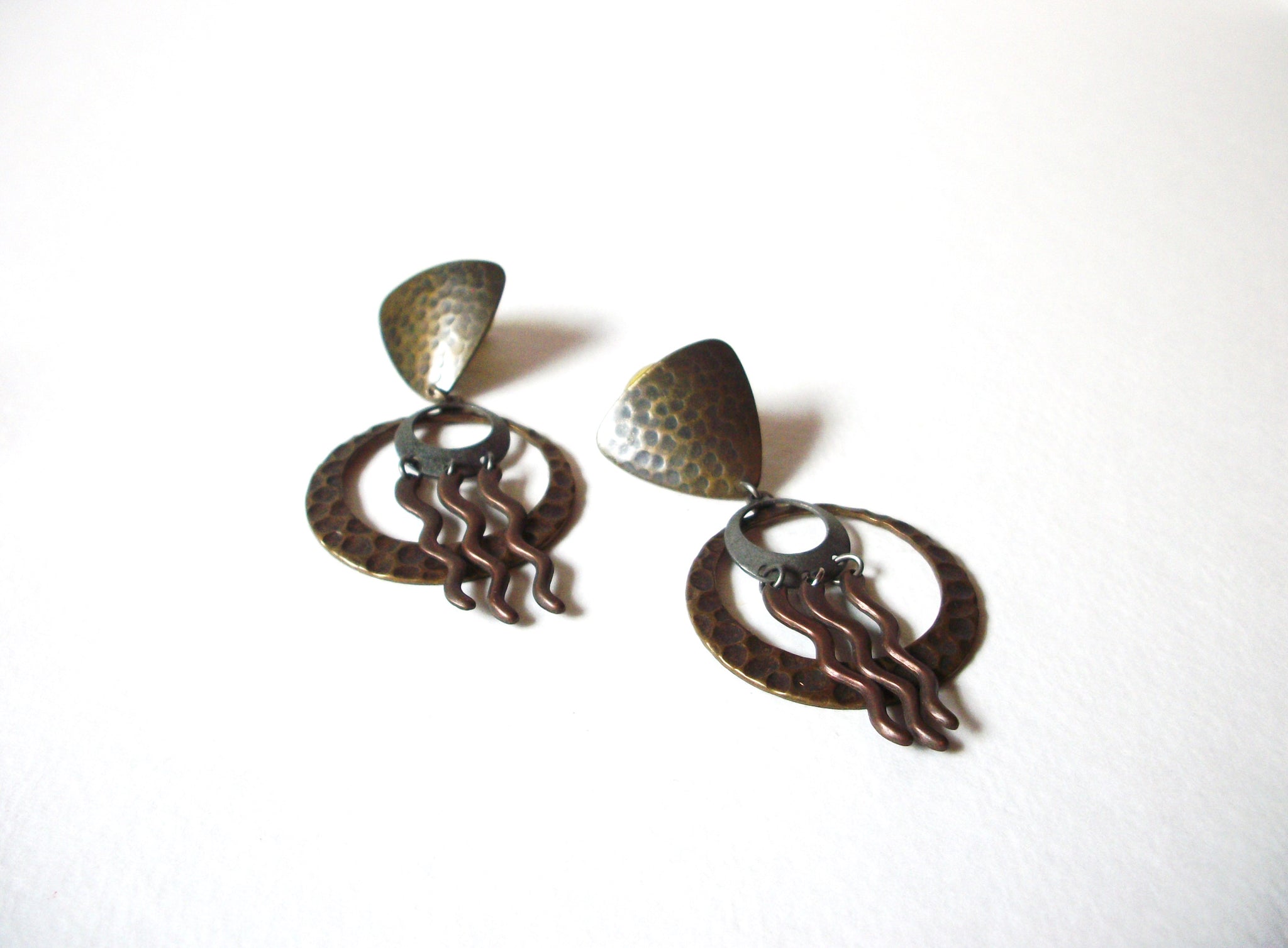 Bohemian Bronze Dangle Earrings 71020