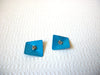 Retro Blue Earrings 101120
