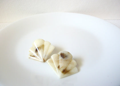 Vintage Tortoise Shell Earrings 101120