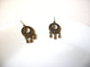 Vintage Topaz Chandelier Earrings 101120