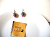 African Paper Beads Earrings 71220