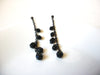 Retro Black Dangle Earrings 101120