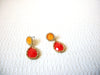 Retro Orange Earrings 101120